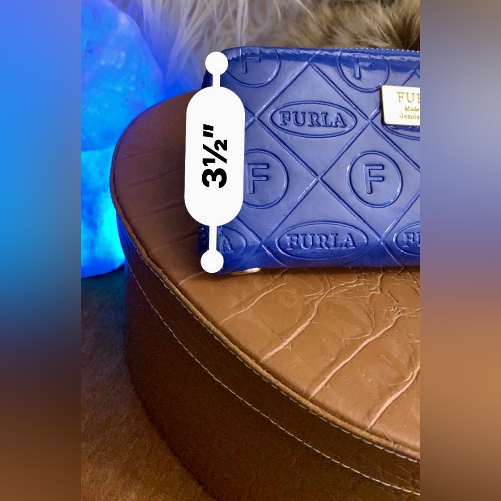 🍀Wallet Furla🍀Blue🍀#CB5 - Picture 12 of 15